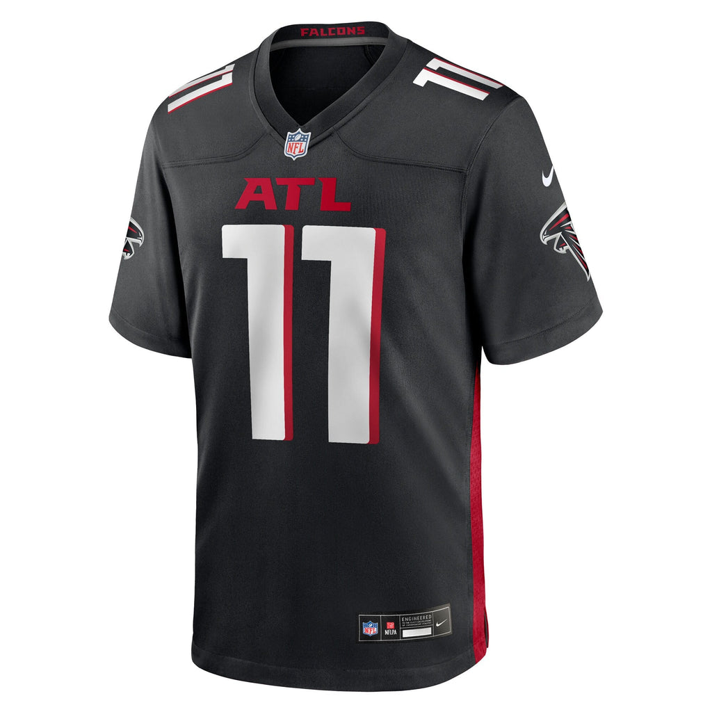 Atlanta Falcons Jalon Walker Black Team Game Jersey product image 2, provided for visual reference and product detail review