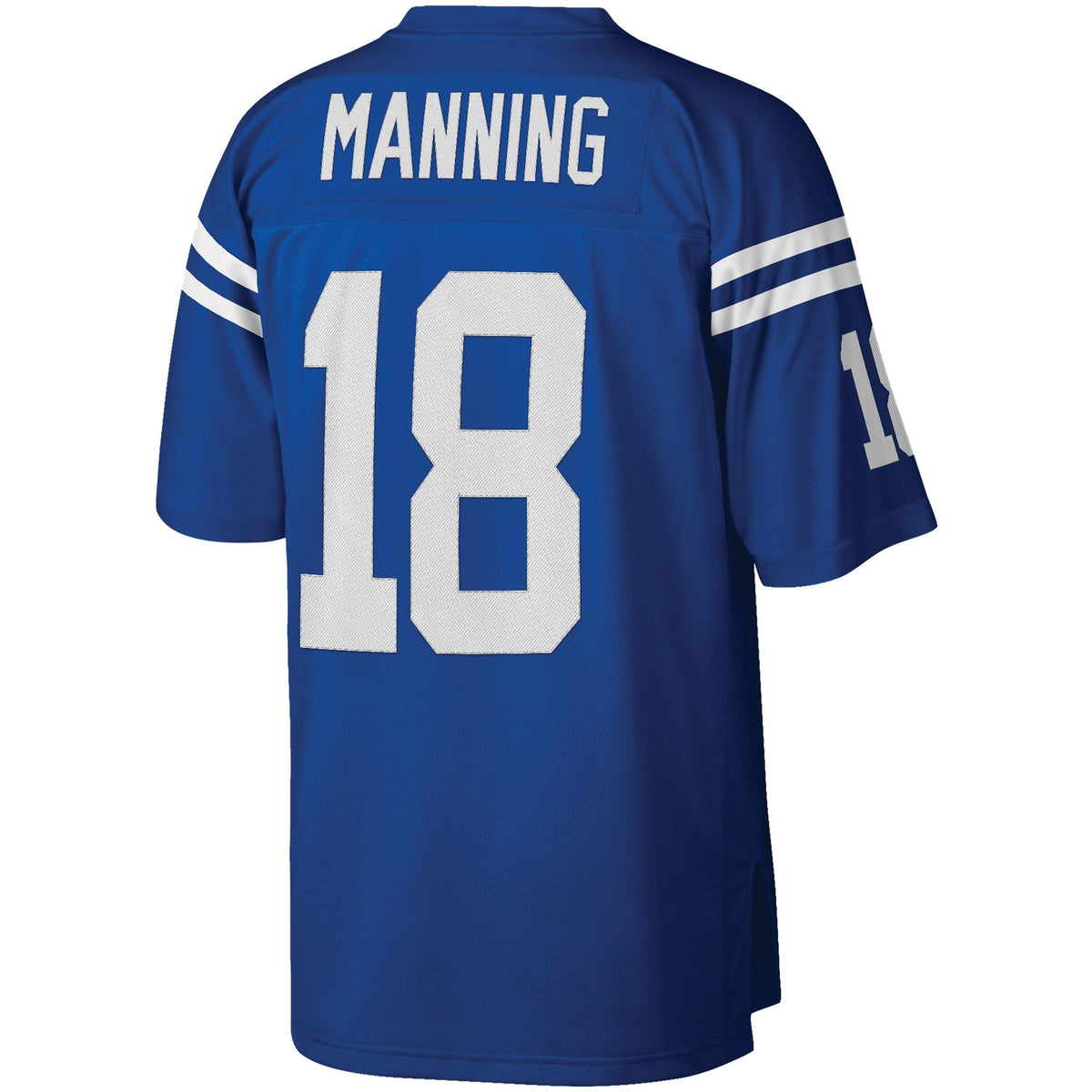 Indianapolis Colts Peyton Manning Royal Big & Tall 1998 Retired Player Replica Jersey product image 4, provided for visual