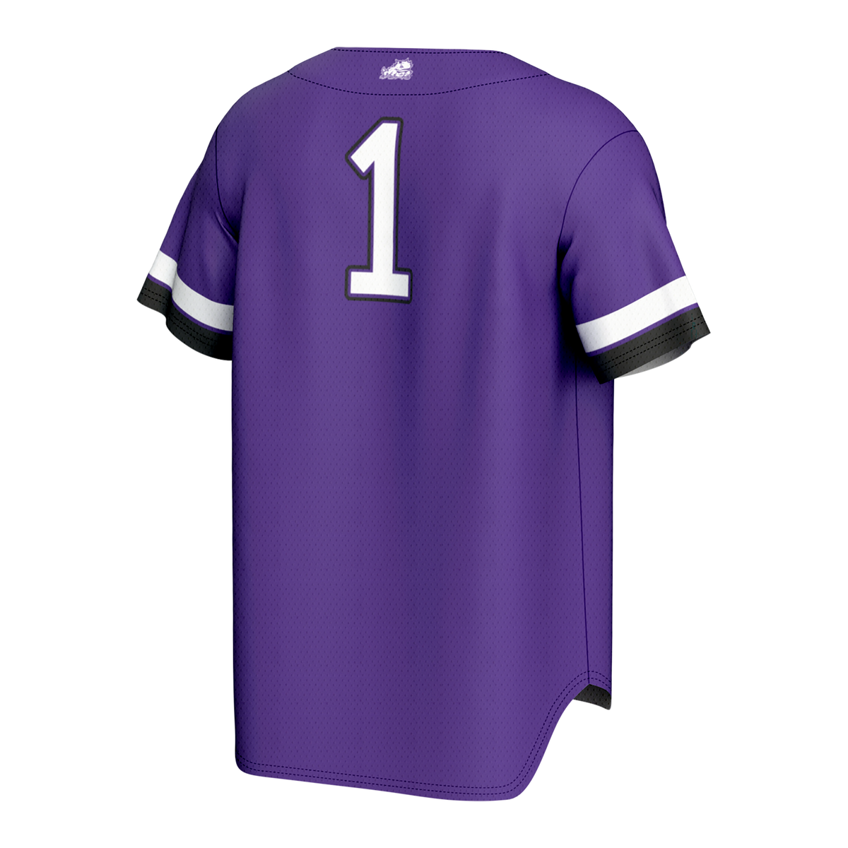 TCU Horned Frogs Lightweight Collegiate Baseball Fashion Jersey - Purple product image 4, provided for visual reference and