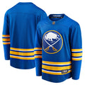 Buffalo Sabres Royal Home Breakaway Jersey product image 1, provided for visual reference and product detail review