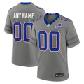 Buffalo Bills Gray Nickel City Custom Game Jersey product image 1, provided for visual reference and product detail review