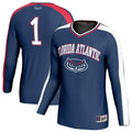 #1 Florida Atlantic Owls Lightweight Collegiate Volleyball Fashion Jersey - Navy product image 1, provided for visual