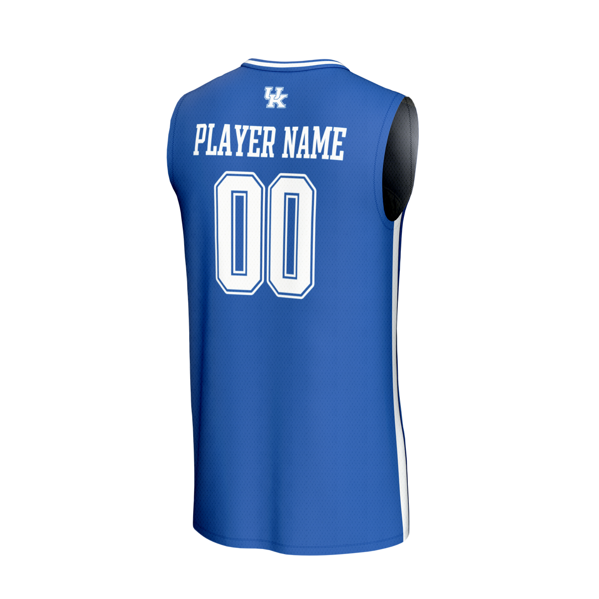 Kentucky Wildcats Lightweight Collegiate Basketball NIL Pick-A-Player Fashion Jersey - Royal product image 4, provided for