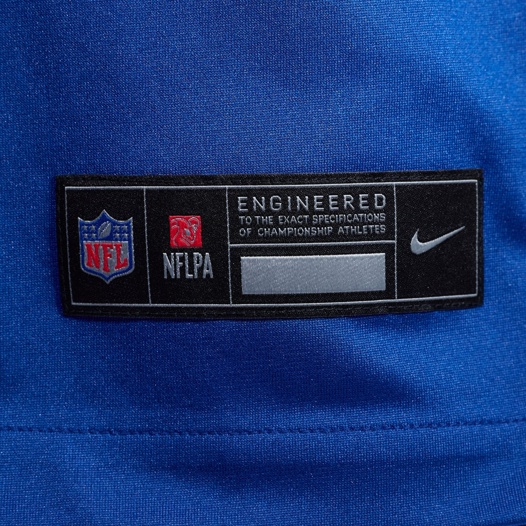 Indianapolis Colts Alec Pierce Royal Player Game Jersey product image 6, provided for visual reference and product detail