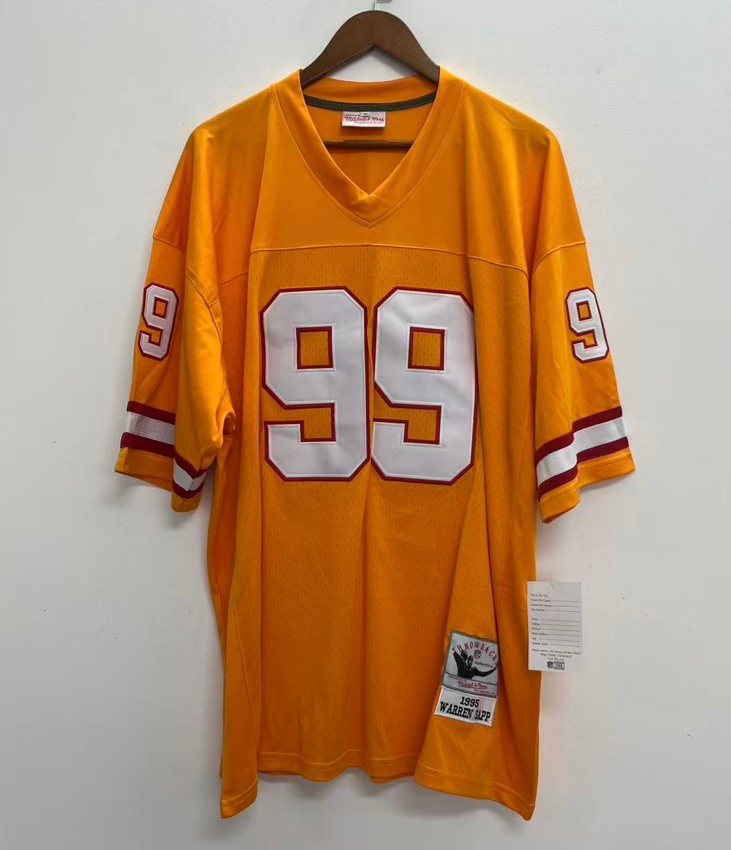 Warren Sapp Tampa Bay Buccaneers NFL Jersey Mitchell & Ness product image 2