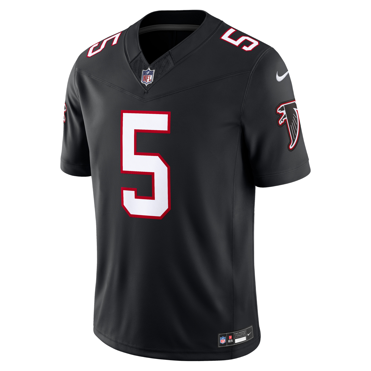 Atlanta Falcons Drake London Black Alternate Throwback Vapor F.U.S.E. Stitched Limited Jersey product image 3, provided for