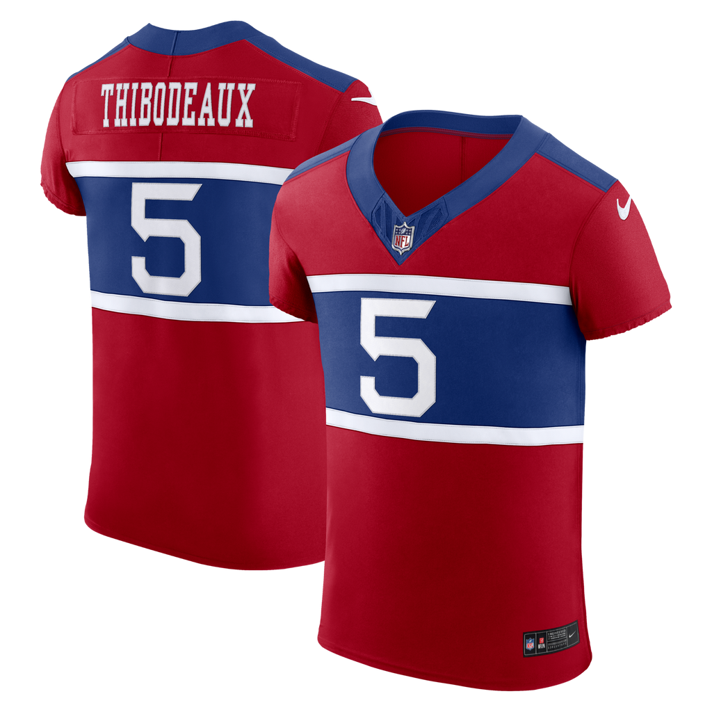 New York Giants Kayvon Thibodeaux Red Alternate Vapor F.U.S.E. Elite Jersey product image 1, provided for visual reference