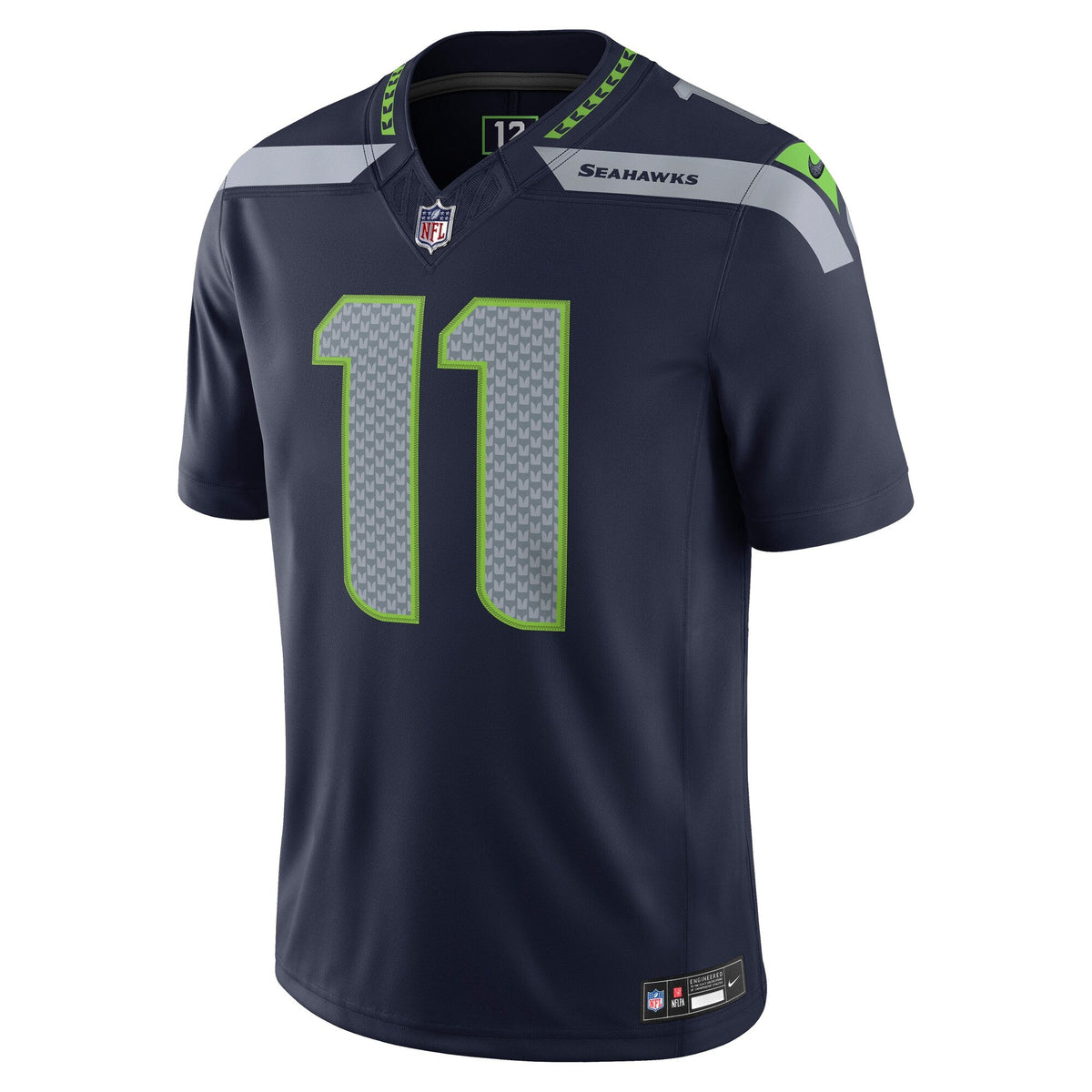 Seattle Seahawks Jaxon Smith-Njigba College Navy Team Vapor F.U.S.E. Stitched Limited Jersey product image 3, provided for