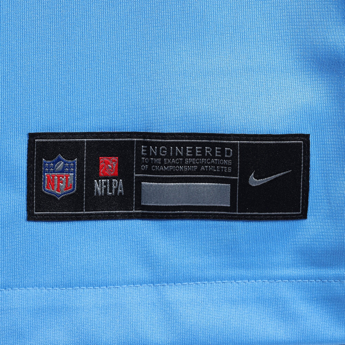 Tennessee Titans Warren Moon Light Blue Retired Player Alternate Game Jersey product image 7, provided for visual reference