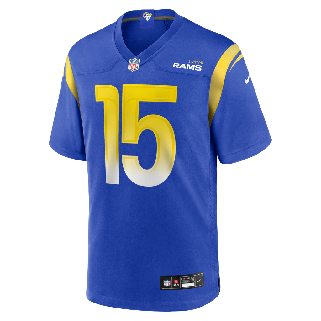 Los Angeles Rams Konata Mumpfield Royal Team Game Jersey product image 2, provided for visual reference and product detail