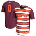 Virginia Tech Hokies Lightweight Collegiate #0 Soccer Fashion Jersey - Maroon product image 1, provided for visual reference