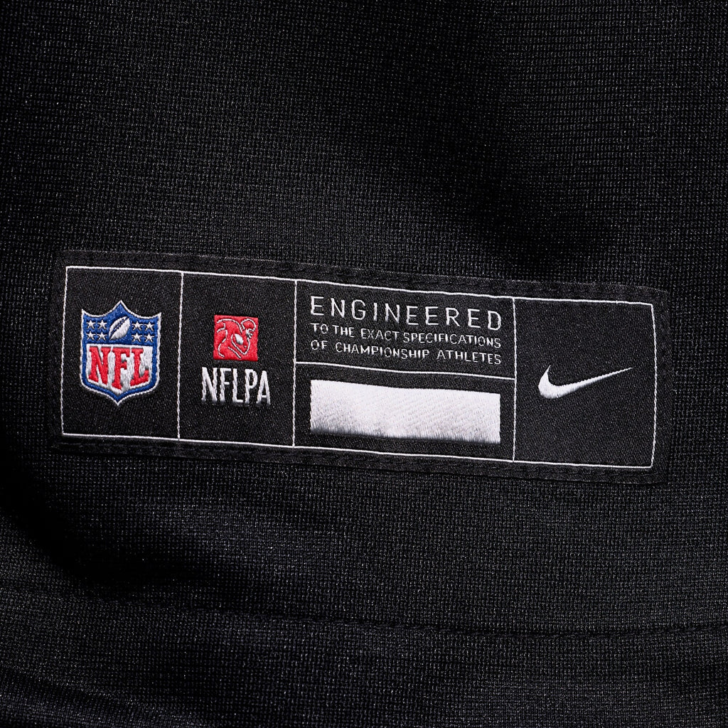 Carolina Panthers Jaelan Phillips Black Game Jersey product image 7, provided for visual reference and product detail review