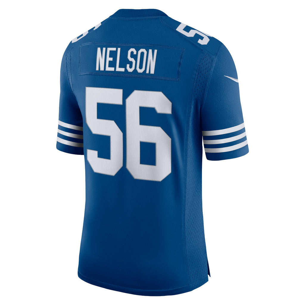 Indianapolis Colts Quenton Nelson Royal Alternate Vapor Limited Jersey product image 4, provided for visual reference and