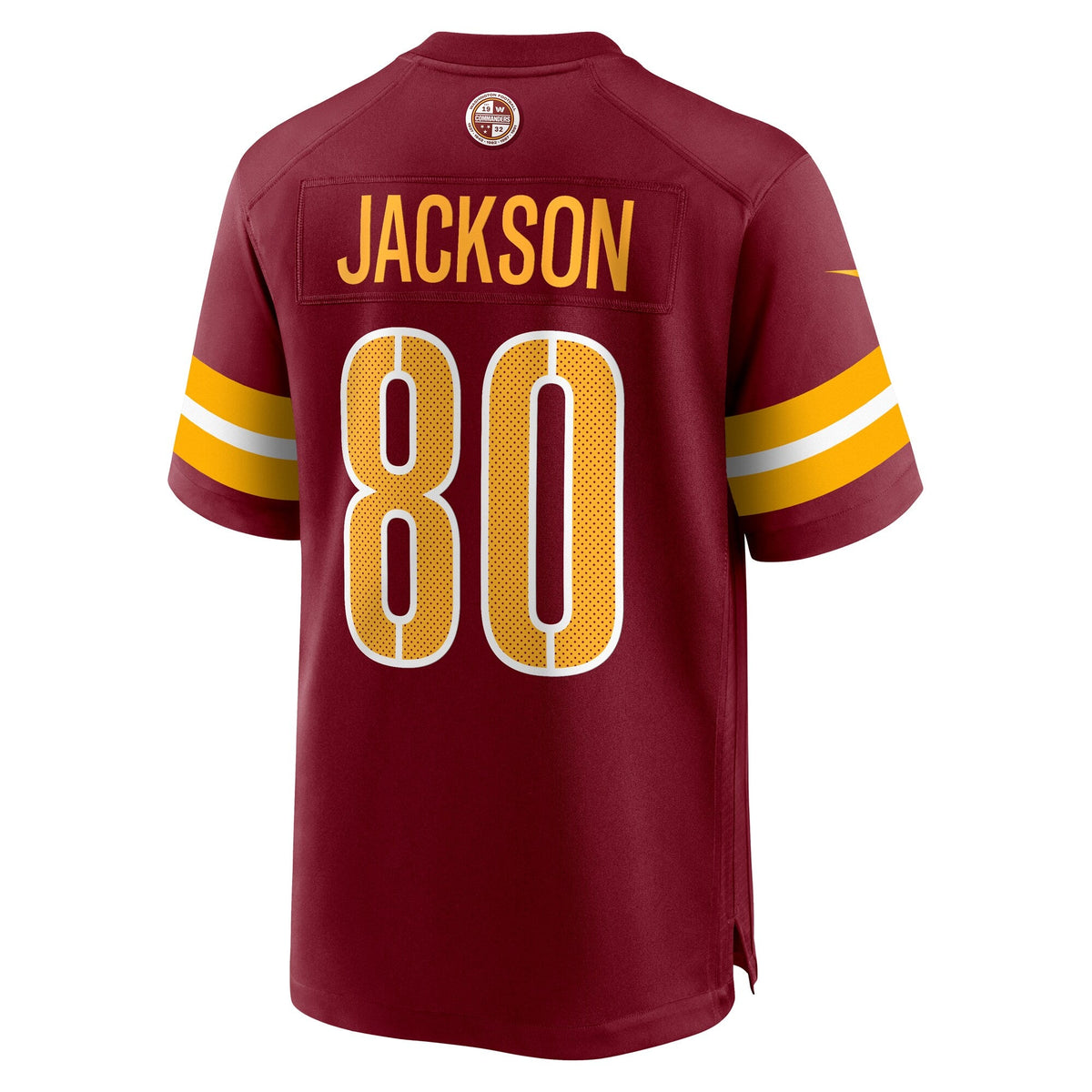 Washington Commanders Tyree Jackson Burgundy Team Game Jersey product image 4, provided for visual reference and product