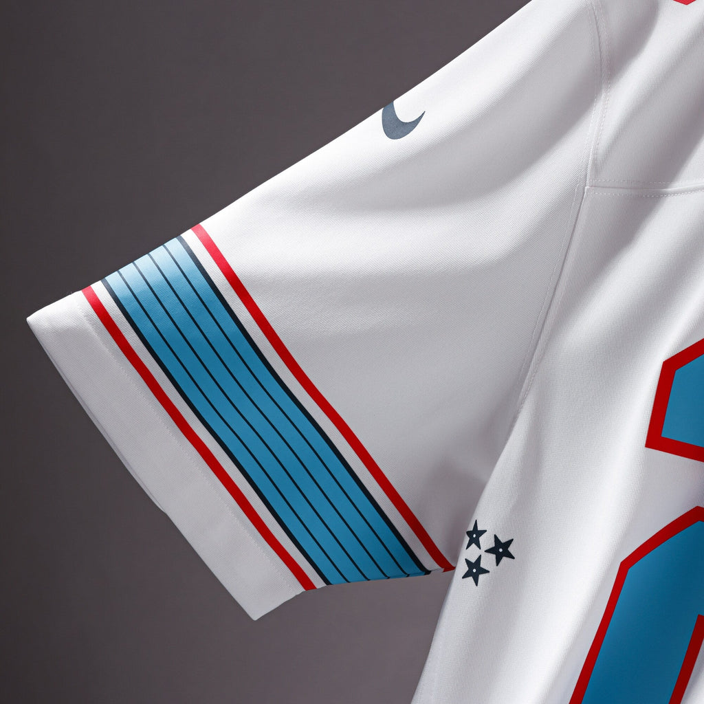 Tennessee Titans White Game Custom Jersey product image 6, provided for visual reference and product detail review