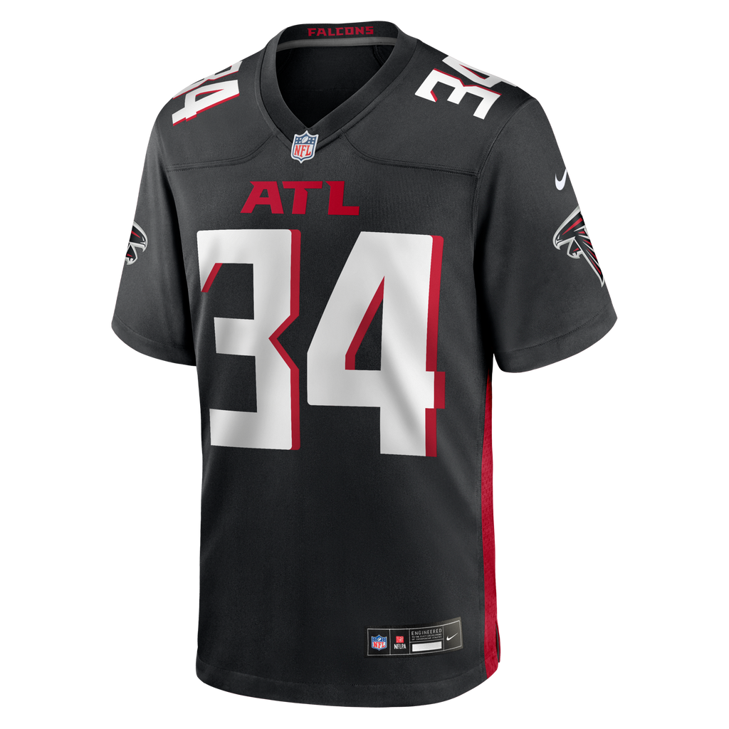 Atlanta Falcons Ray Buchanan Black Game Retired Player Jersey product image 2, provided for visual reference and product