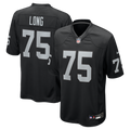 Las Vegas Raiders Howie Long Black Game Retired Player Jersey product image 1, provided for visual reference and product