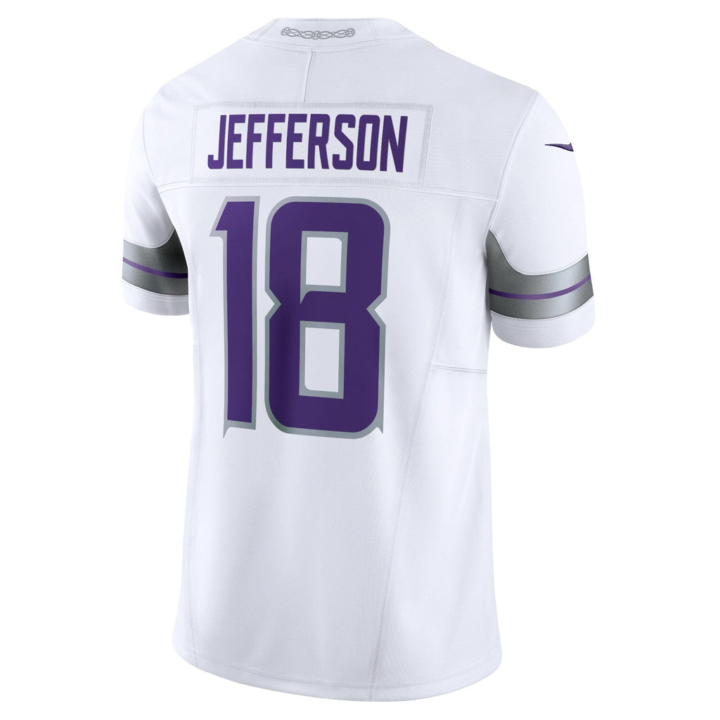 Minnesota Vikings Justin Jefferson White Alternate Vapor F.U.S.E. Limited Jersey product image 3, provided for visual