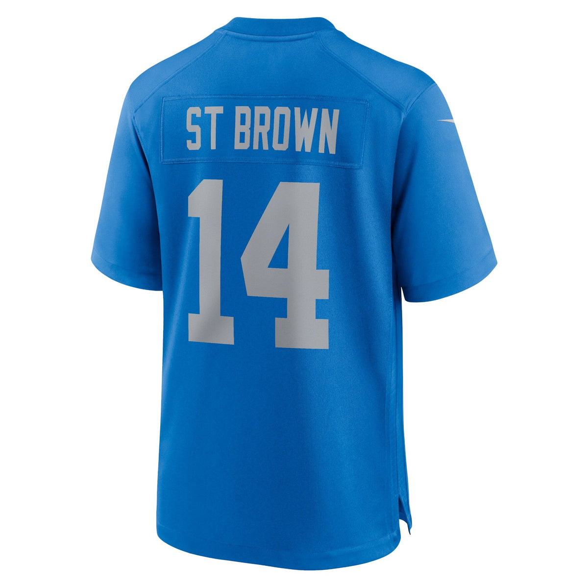 Detroit Lions Amon-Ra St. Brown Blue Alternate Game Jersey product image 4, provided for visual reference and product detail