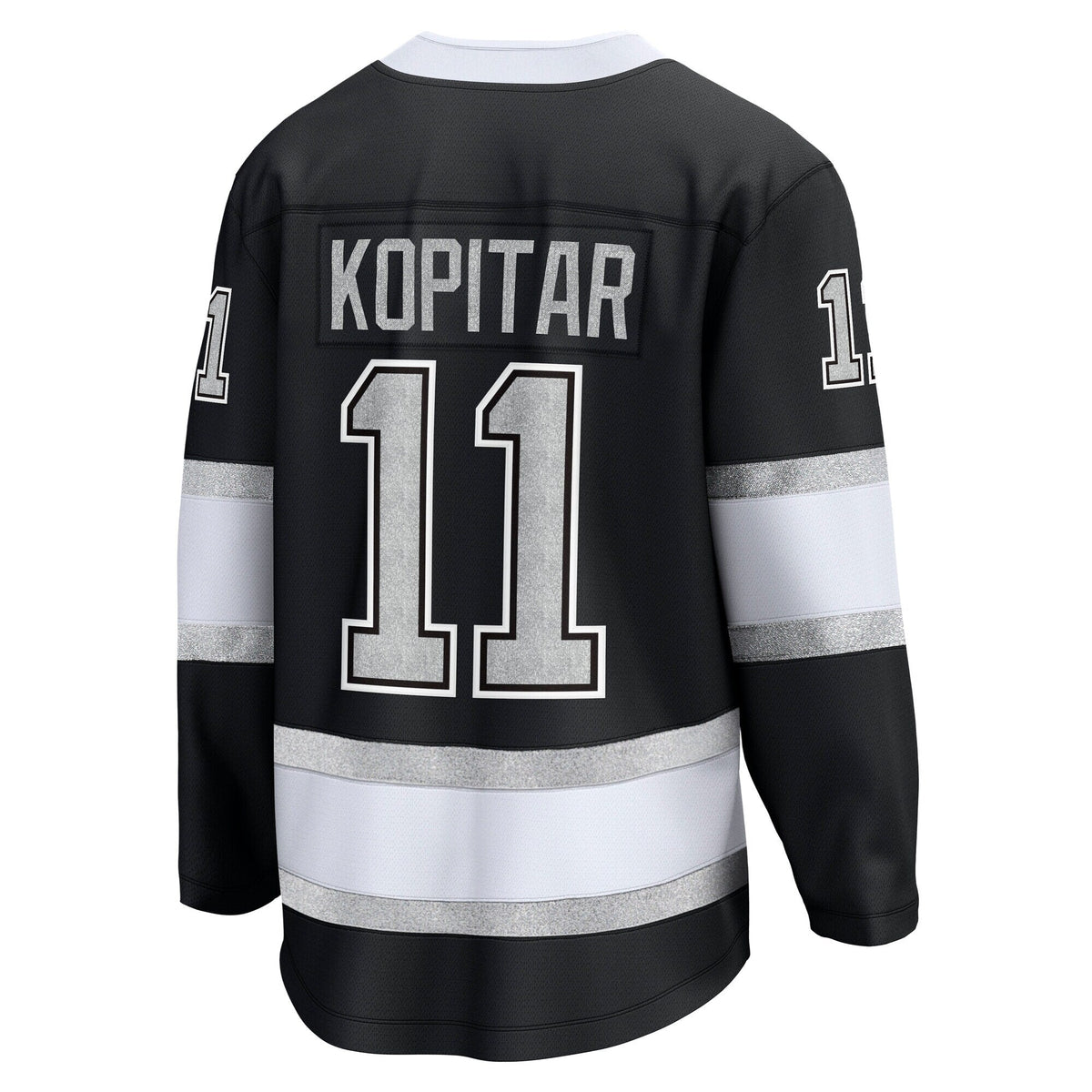 Los Angeles Kings Anze Kopitar Black Home Premier Breakaway Player Jersey product image 4, provided for visual reference and