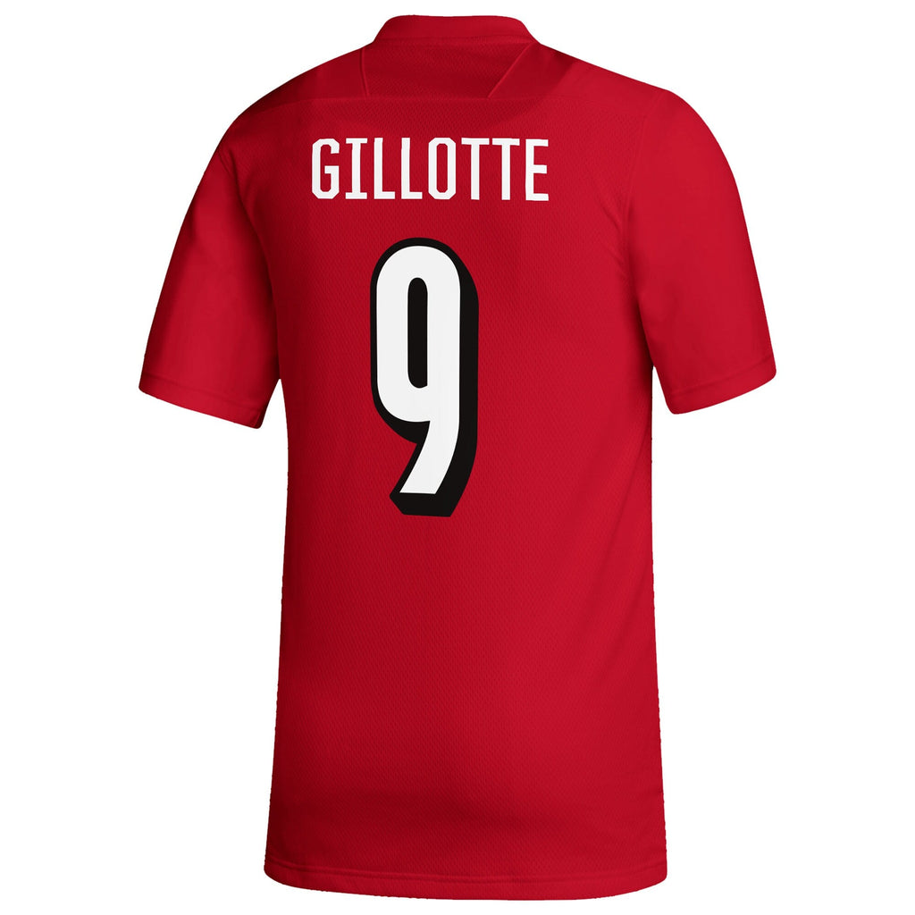 Ashton Gillotte Louisville Cardinals Replica Football Alumni Jersey - Red product image 4, provided for visual reference and