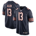 Chicago Bears Keenan Allen Navy Team Game Jersey product image 1, provided for visual reference and product detail review
