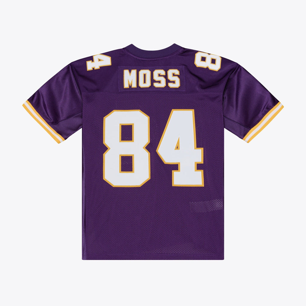 Minnesota Vikings Randy Moss Purple 2001 Authentic Throwback Jersey product image 4, provided for visual reference and