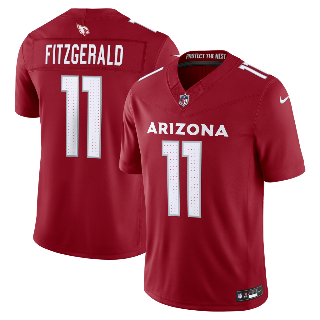 Arizona Cardinals Larry Fitzgerald Cardinal Vapor F.U.S.E. Stitched Retired Limited Jersey product image 2, provided for
