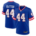 New York Giants Cam Skattebo Royal Alternate 2 Legacy Game Jersey product image 1, provided for visual reference and product