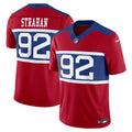 New York Giants Michael Strahan Century Red Alternate Vapor F.U.S.E. Retired Player Limited Jersey product image 1, provided