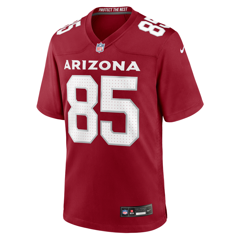 Arizona Cardinals Trey McBride Cardinal Game Jersey product image 7, provided for visual reference and product detail review
