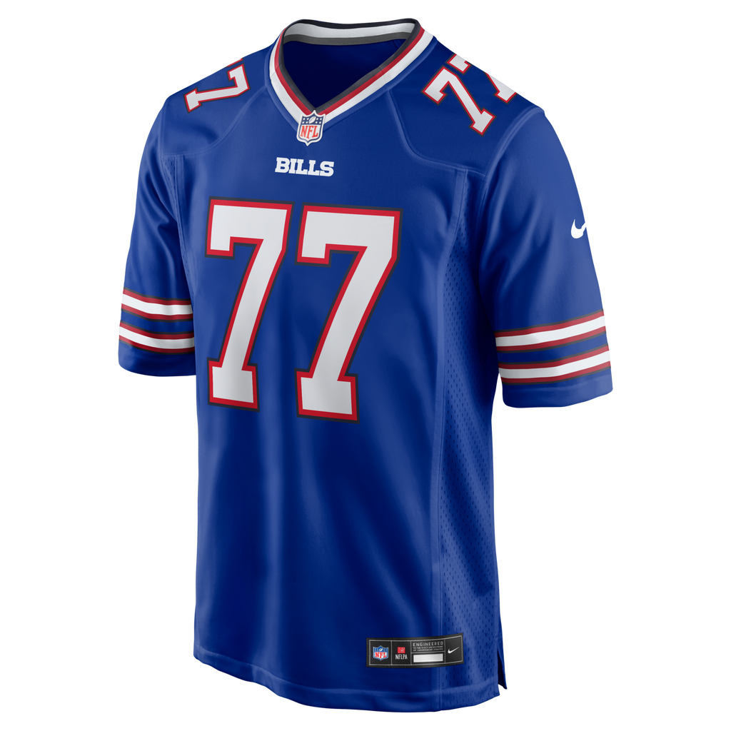 Buffalo Bills Chase Lundt Royal Team Game Jersey product image 2, provided for visual reference and product detail review