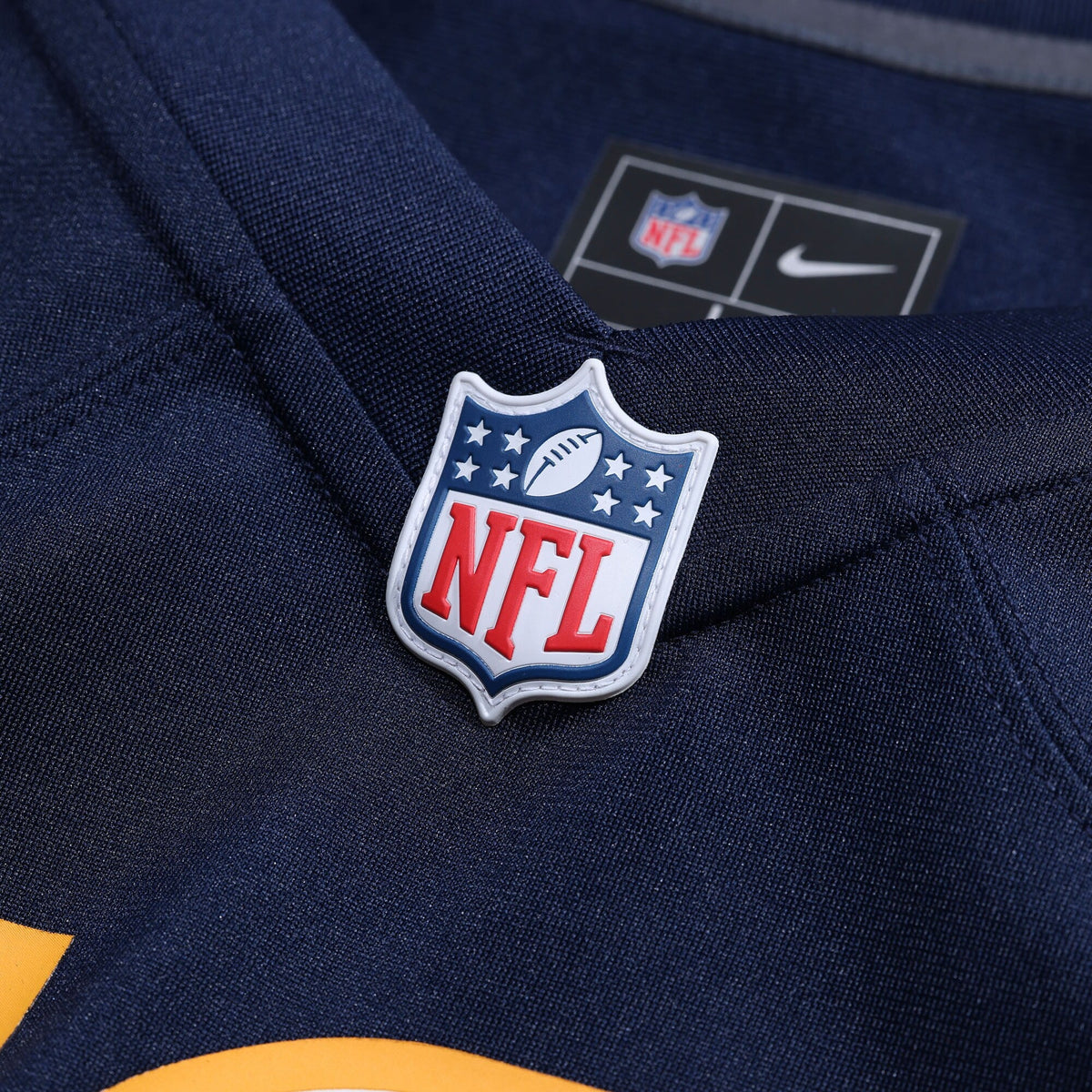 Los Angeles Chargers Justin Herbert Navy Alternate Game Jersey product image 5, provided for visual reference and product