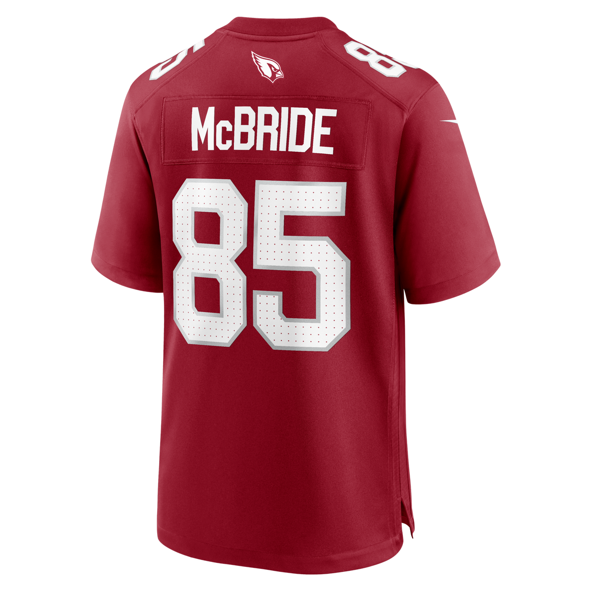 Arizona Cardinals Trey McBride Cardinal Game Jersey product image 8, provided for visual reference and product detail review