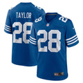 Indianapolis Colts Jonathan Taylor Royal Game Player Jersey product image 1, provided for visual reference and product