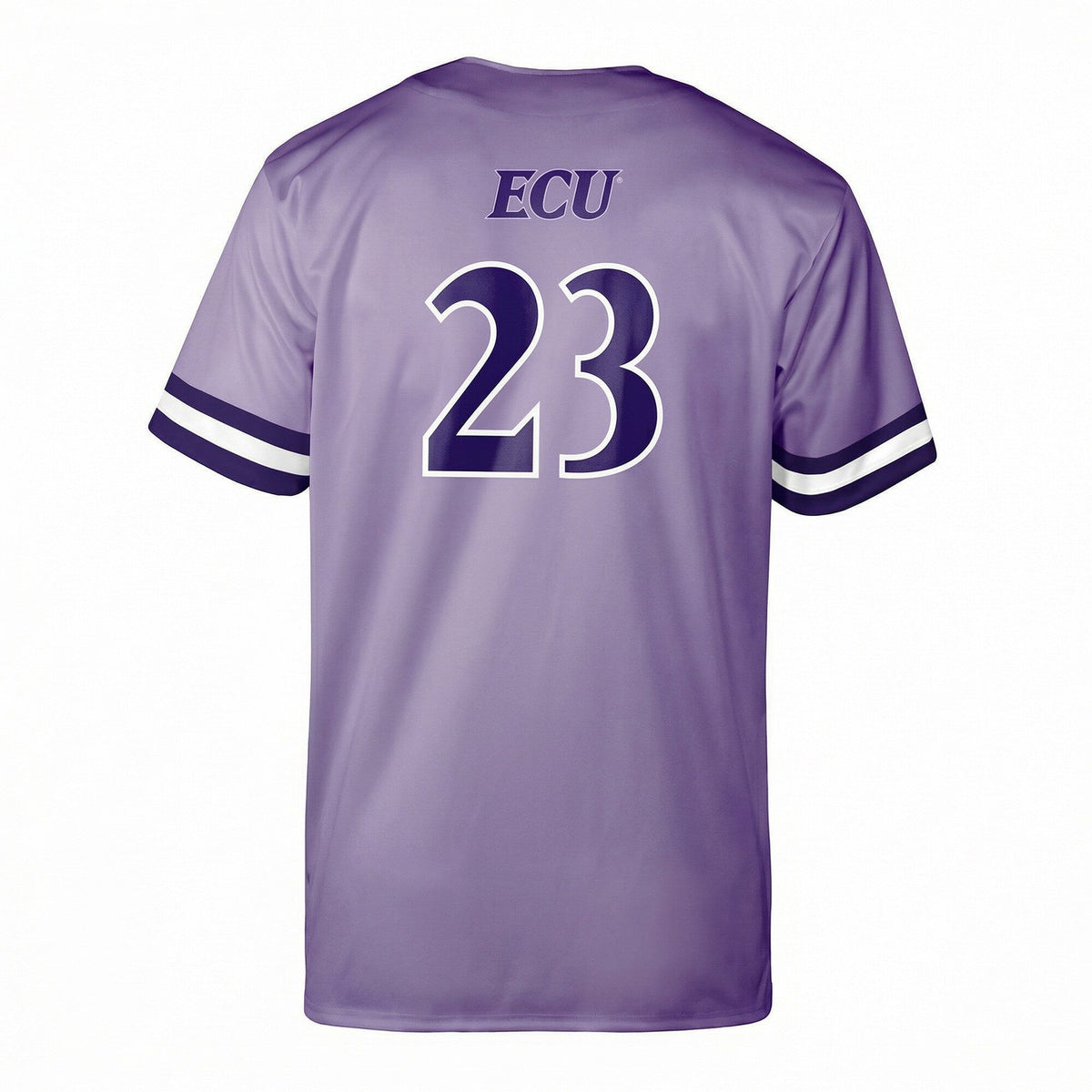 ECU Pirates Replica Baseball Jersey - Purple product image 4, provided for visual reference and product detail review
