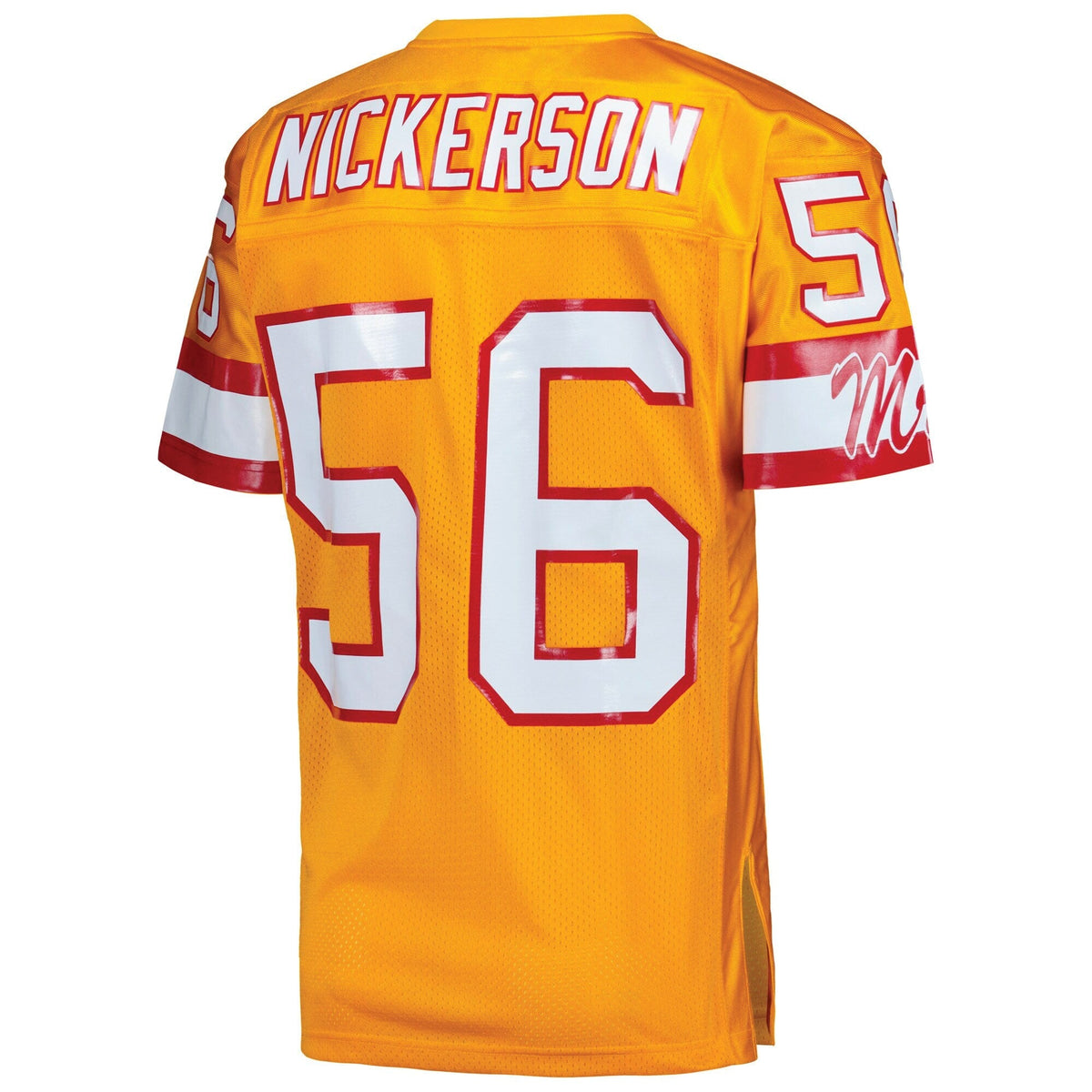 Tampa Bay Buccaneers 1993 Hardy Nickerson Orange Authentic Throwback Retired Player Jersey product image 4, provided for