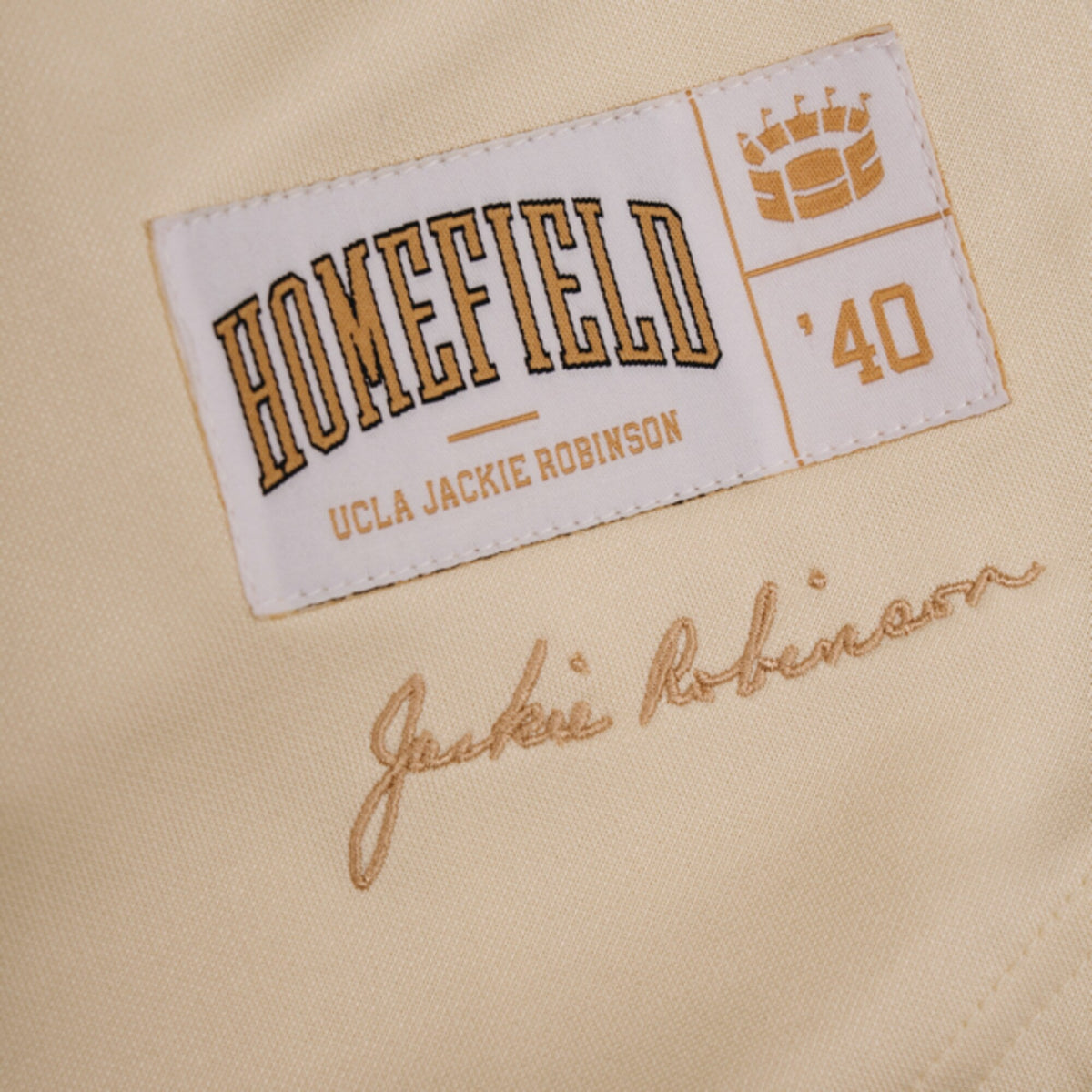 UCLA Bruins Homefield Baseball Jersey - Navy product image 5, provided for visual reference and product detail review