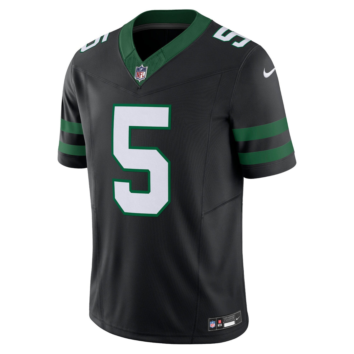 New York Jets Garrett Wilson Legacy Black Alternate Vapor F.U.S.E. Limited Jersey product image 3, provided for visual