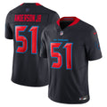 Houston Texans Will Anderson Jr. Navy 2nd Alternate Vapor F.U.S.E. Limited Jersey product image 1, provided for visual