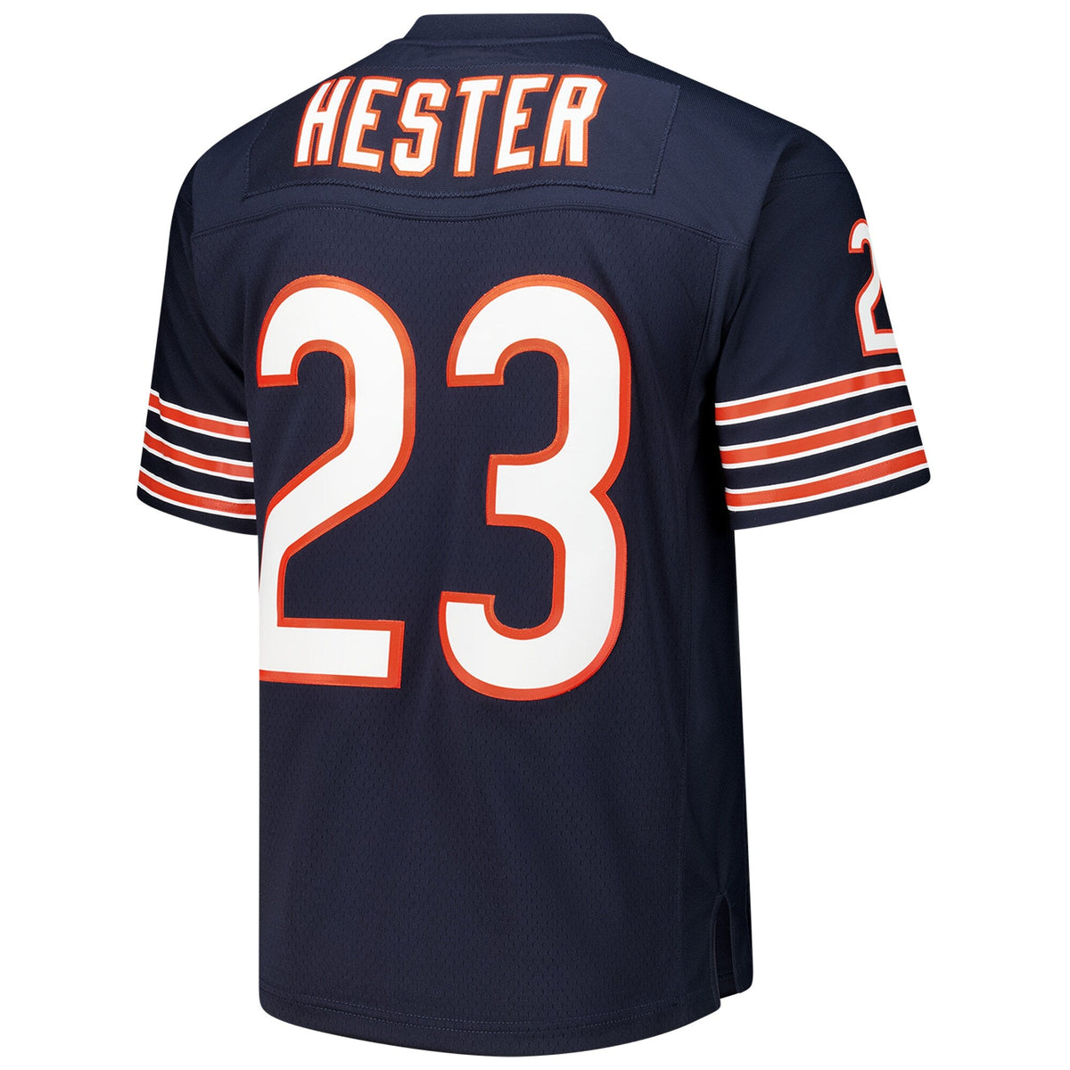 Chicago Bears Devin Hester Navy Legacy Replica Jersey product image 4, provided for visual reference and product detail