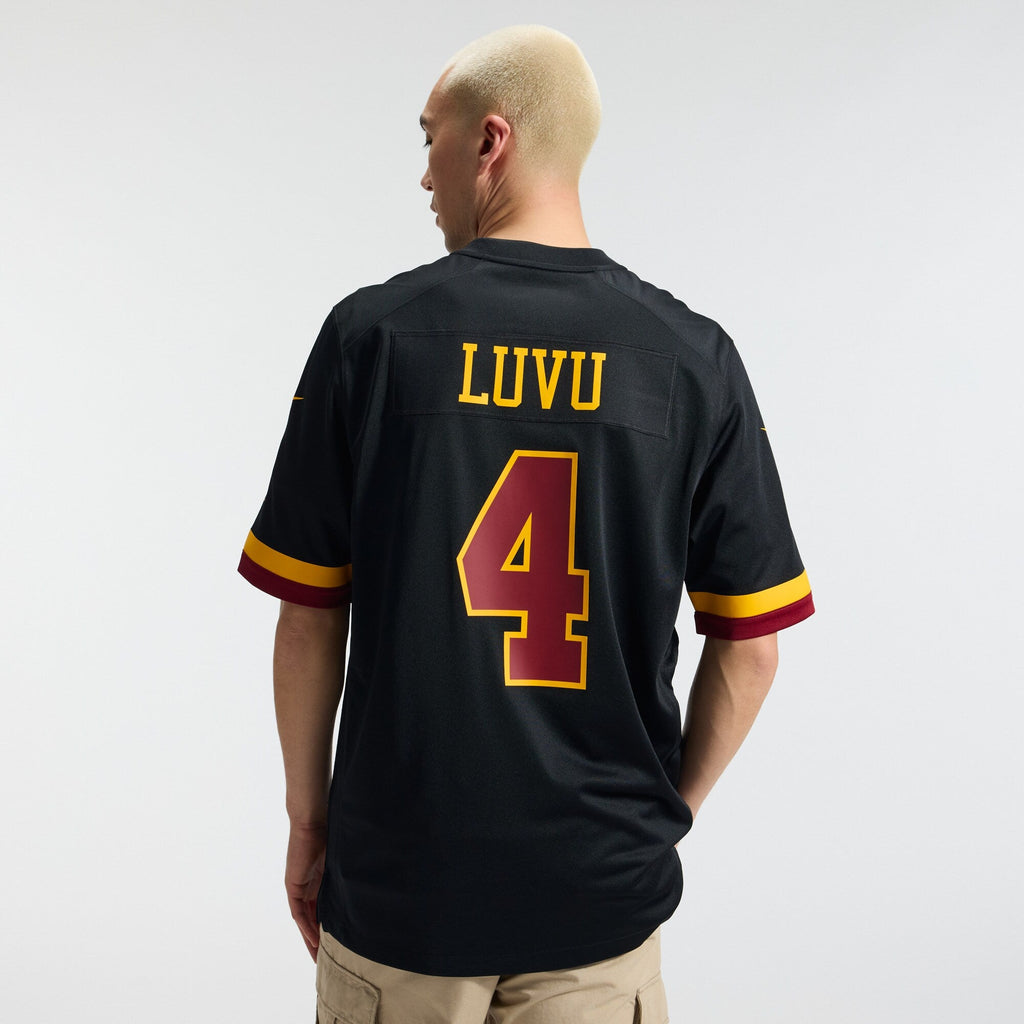 Washington Commanders Frankie Luvu Black Hail Raiser Alternate Game Jersey product image 4, provided for visual reference