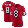 San Francisco 49ers Steve Young Scarlet Retired Player Alternate Game Jersey product image 1, provided for visual reference