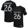 Air Force Falcons Space Force Replica Football Jersey - Black product image 1, provided for visual reference and product