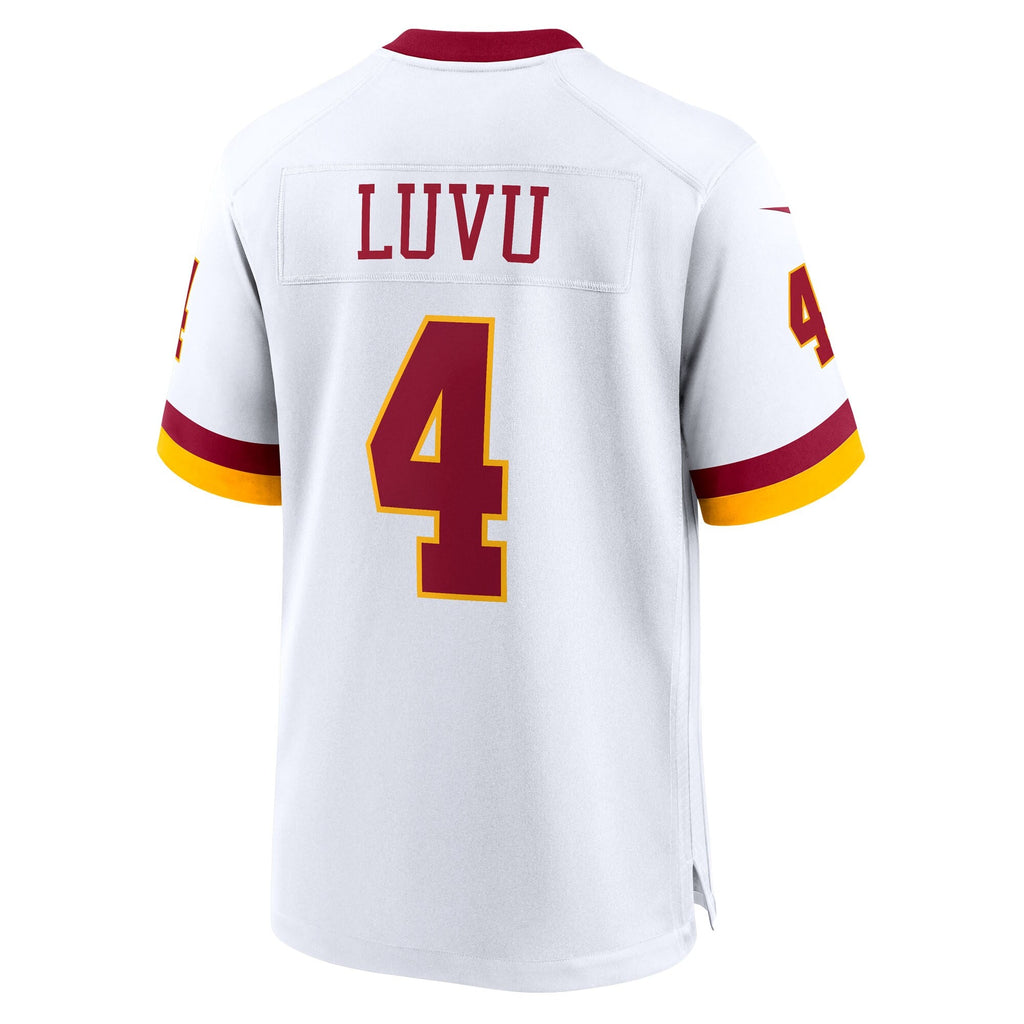 Washington Commanders Frankie Luvu White Game Super Bowl Era Jersey product image 4, provided for visual reference and