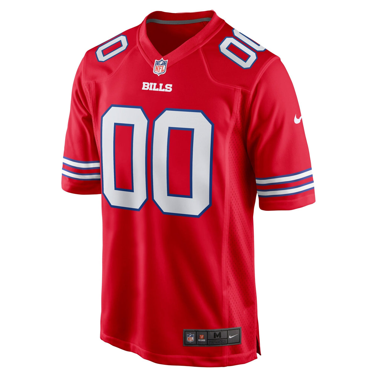 Buffalo Bills Red Alternate Custom Game Jersey product image 3, provided for visual reference and product detail review