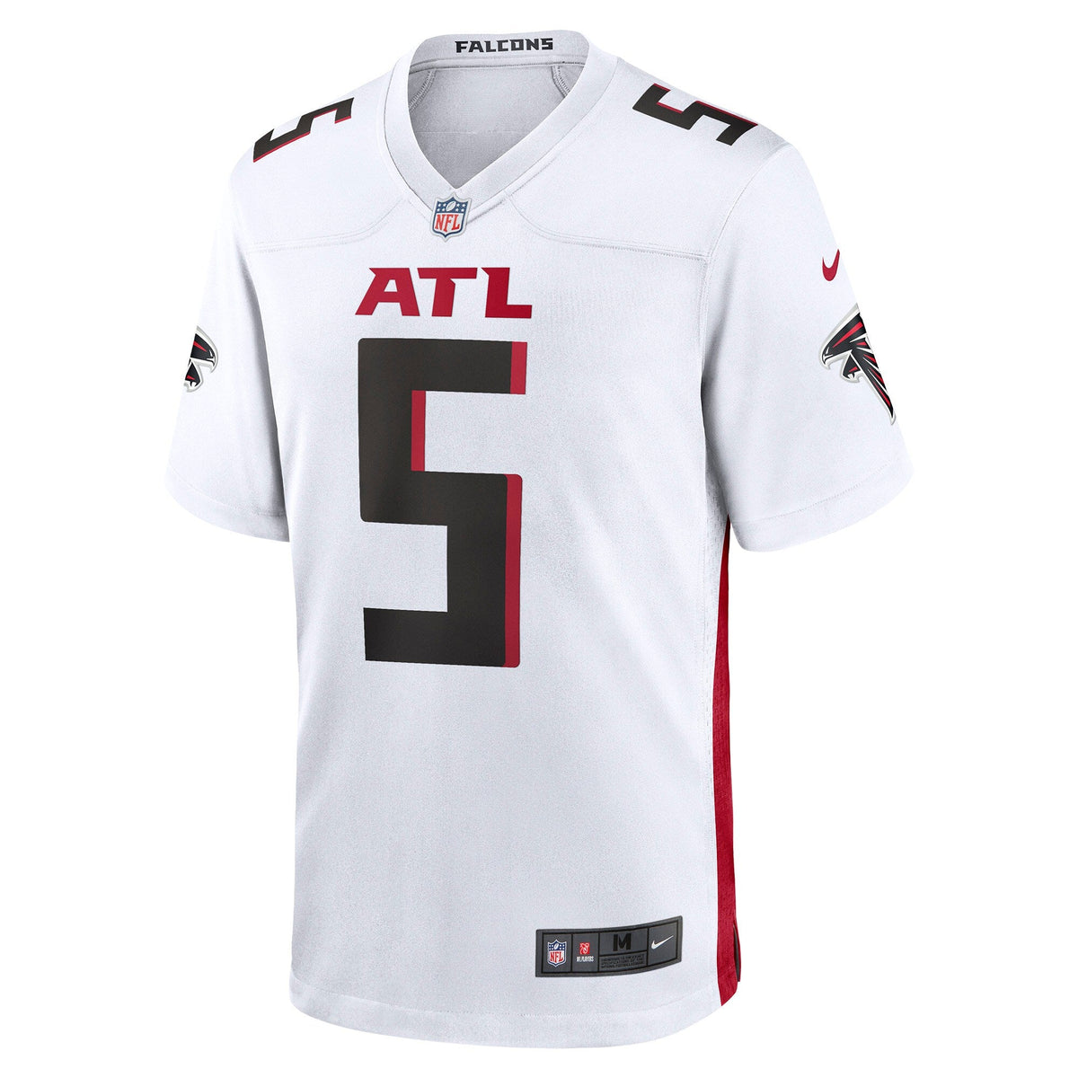 Atlanta Falcons Drake London White Away Game Player Jersey product image 3, provided for visual reference and product detail