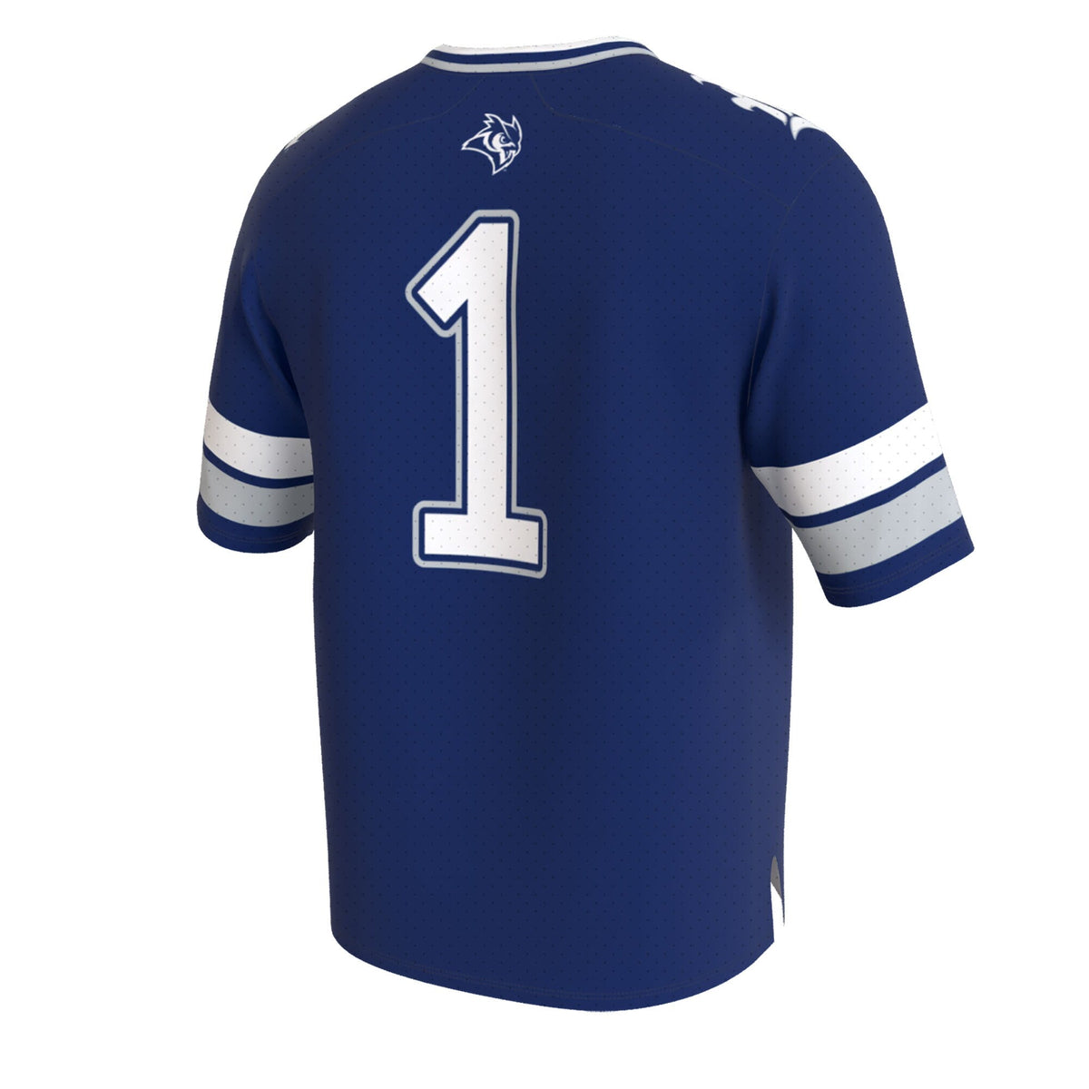 Rice Owls Lightweight Collegiate Football Fashion Jersey - Navy product image 4, provided for visual reference and product