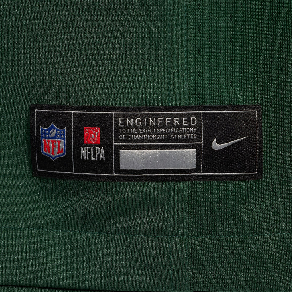Green Bay Packers Brandon Cisse Green Game Jersey product image 6, provided for visual reference and product detail review