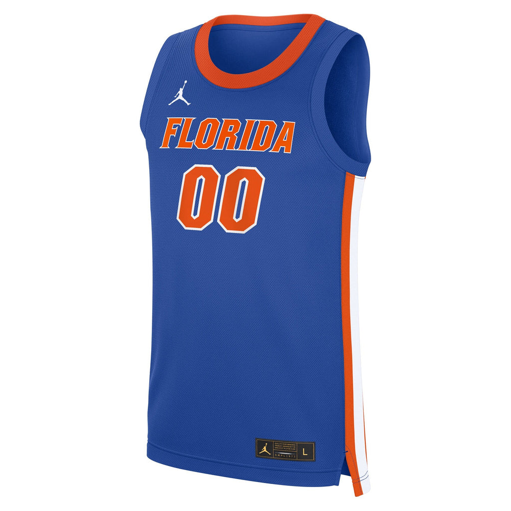 Florida Gators NIL Pick-A-Player Basketball Replica Jersey - Royal product image 3, provided for visual reference and